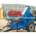 Mobile Diesel Engine Wood Chipper Machine